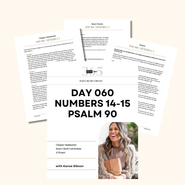 DAY 060 NUMBERS 14-15 PSALM 90